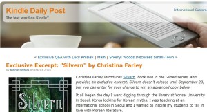 SILVERN in kindle blog