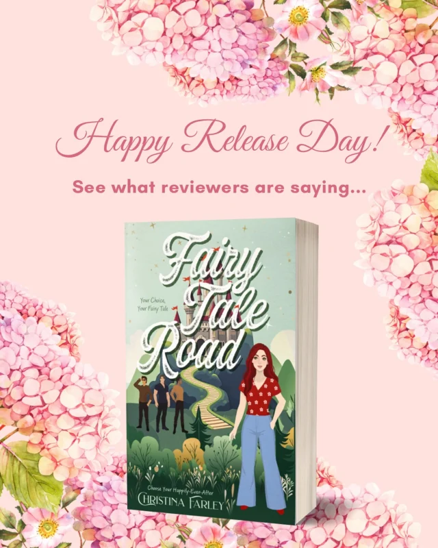 Today is the release day for Fairy Tale Road! This story has taken a journey of its own. I wrote this book last summer for the Kindle Vella Velly’s and it became a Finalist Winner. But when Vella was shut down, I didn’t want to let this story sit on my computer so I’m thrilled to have it available in paperback, ebook, and KU for you. I hope it makes you laugh- or at least smile- and you have a little fun as you flip the pages. 

Writing romcoms has been very therapeutic for me by writing something light, fun, and carefree. Those of you who are my fantasy lovers, don’t worry, I definitely have more books in the works for you in the next year!

Thank you all for coming along this journey with me. It’s been a wild ride, but I’m so thrilled that you’re with me along the way. 

#newrelease #romcombooks #romanticcomedybooks #bookfun #bookish #amreadingromance